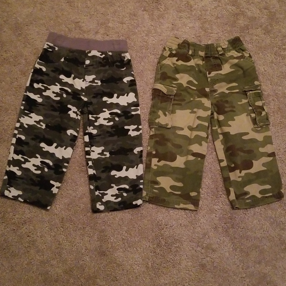 Camo toddler pants
